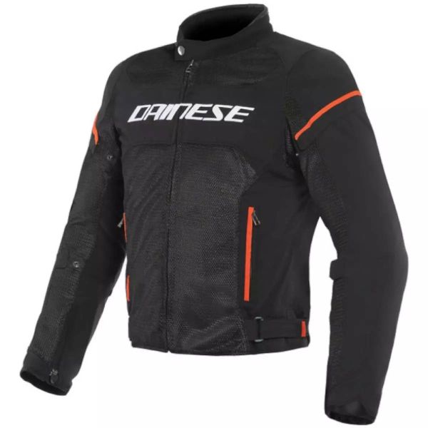 Motorradjacke Dainese Air Frame D1 Black White Fluo Red Motorradjacke Dainese Air Frame D1 Black White Fluo Red