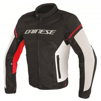 Motorradjacke Dainese Air Frame D1 Black Red Fluo