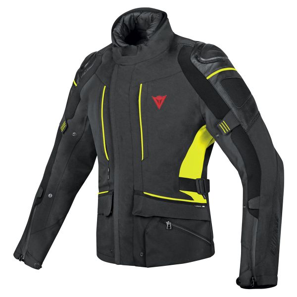 Motorradweste Dainese D-Cyclone Gore-Tex Black Fluo Yellow