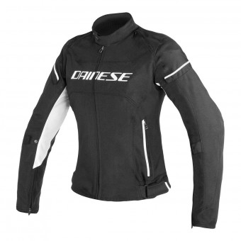 Motorradjacke Dainese D-Frame Lady Black White