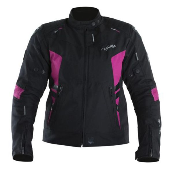 Motorradjacke V'Quattro SP-21 Lady Black Pink