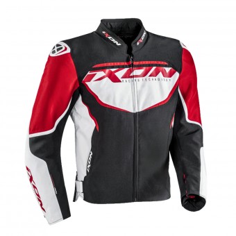 Motorradjacke Ixon Sprinter Black White Red Motorradjacke Ixon Sprinter Black White Red
