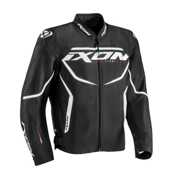 Motorradjacke Ixon Sprinter Black White