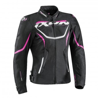 Motorradjacke Ixon Sprinter Lady Black Fushia Motorradjacke Ixon Sprinter Lady Black Fushia
