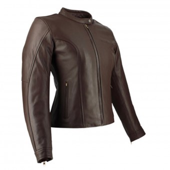 Motorradjacke Soubirac Adele Brown