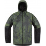Motorradjacke ICON Airform Battlescar Green