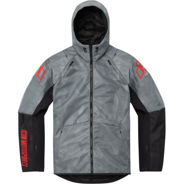 Motorradjacke ICON Airform Battlescar Grey Motorradjacke ICON Airform Battlescar Grey