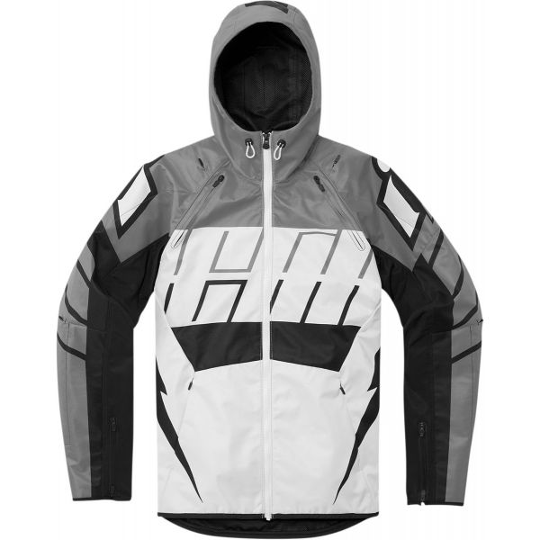Motorradjacke ICON Airform Retro Grey