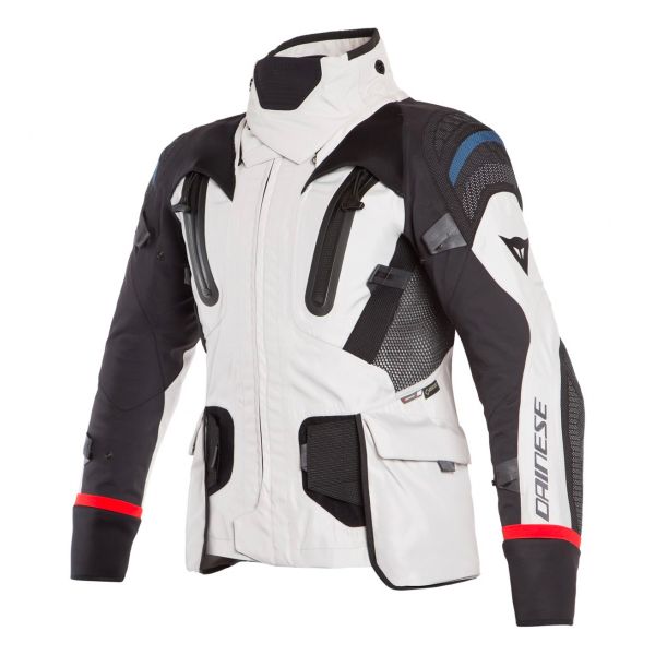 Motorradweste Dainese Antartica Gore-Tex Light Gray Black