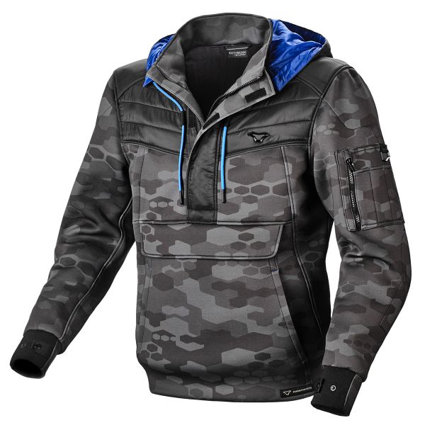 Motorradjacke Macna Aron Kevlar Camo Dark Grey