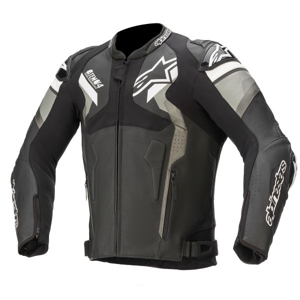 Motorradjacke Alpinestars Atem V4 Black Gray White