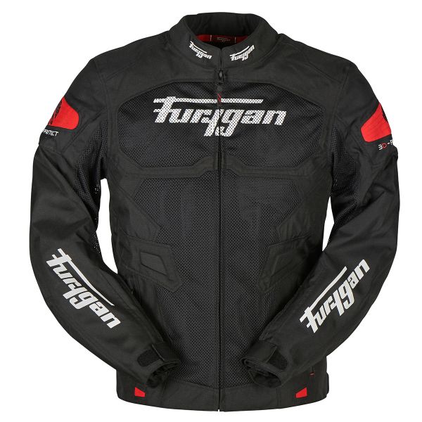 Motorradjacke Furygan Atom Vented Black Red