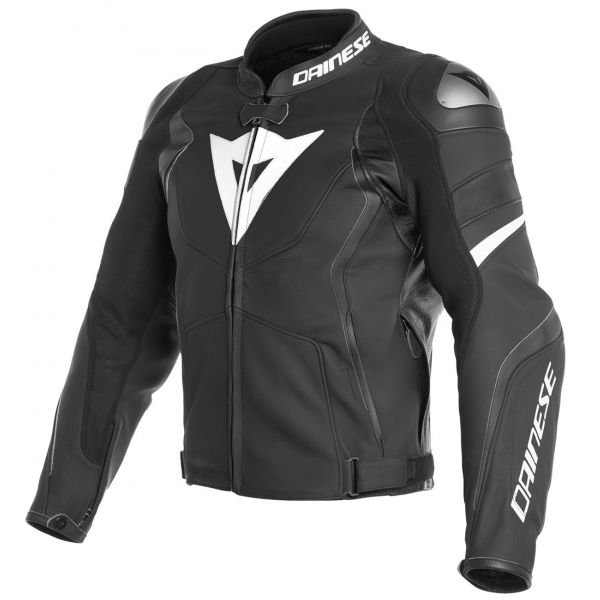 Motorradjacke Dainese Avro 4 Black Matt White