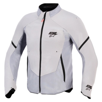 Motorradjacke Alpinestars Aeroshell Airflow Mid Gray Anthracite