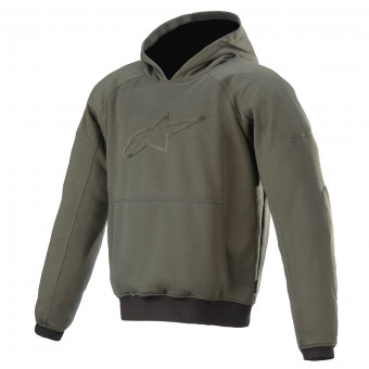 Motorradjacke Alpinestars Ageless Hoodie Military Green