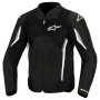 Motorradjacke Alpinestars Ast V3 Air Black Dark Gray White
