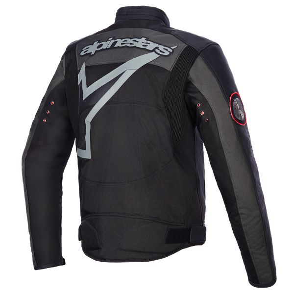 Alpinestars Axton Black Anthracite Red Tangerine