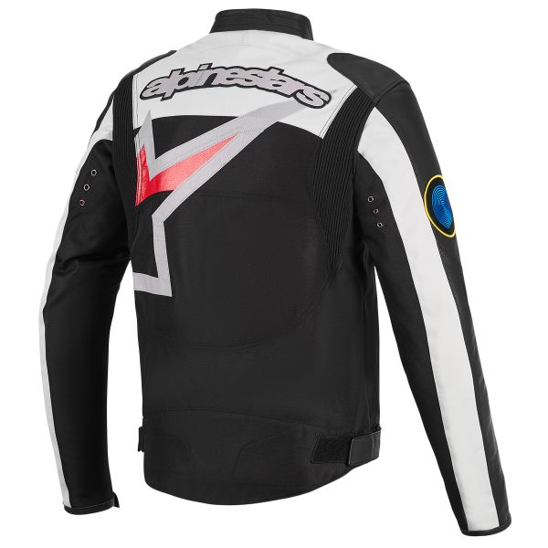 Alpinestars Axton Black Off White Bright Red