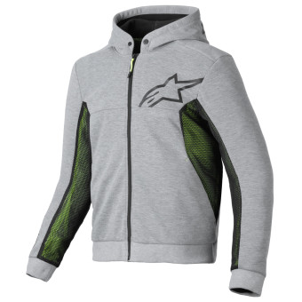 Motorradjacke Alpinestars Chrome Air Sport Sport Gray Heather Black