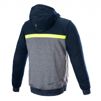 Alpinestars Chrome Street Hoodie Dark Navy Grey Melange
