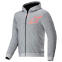 Motorradjacke Alpinestars Chrome V2 Sport Sport Gray Heather Red Fluo