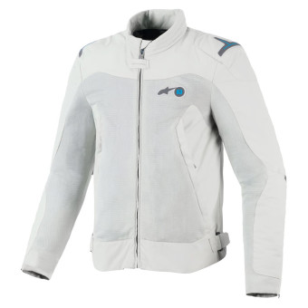 Motorradjacke Alpinestars Circal-1 Air Metal Gray Methyl Blue