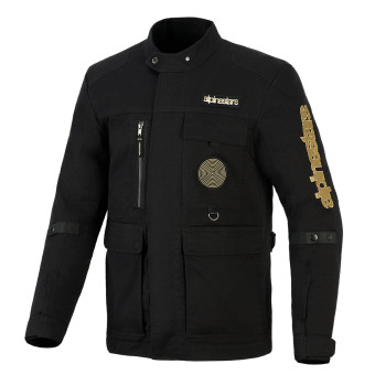Motorradjacke Alpinestars Dice Black