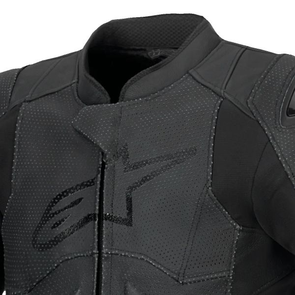 Alpinestars Dusk Airflow Leather Black Black