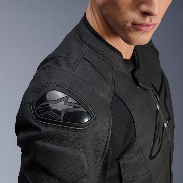 Alpinestars Dusk Leather Black