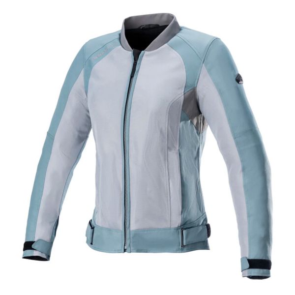 Motorradjacke Alpinestars Eloise V2 Air Sage Dark Grey