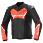 Motorradjacke Alpinestars Faster V3 Airflow Black Red Fluo