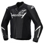 Motorradjacke Alpinestars Faster V3 Airflow Black White