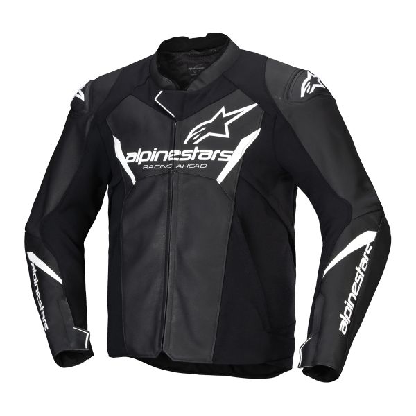 Motorradjacke Alpinestars Faster V3 Black White Motorradjacke Alpinestars Faster V3 Black White