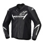 Motorradjacke Alpinestars Faster V3 Black White