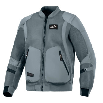 Motorradjacke Alpinestars Flight Air Storm Gray