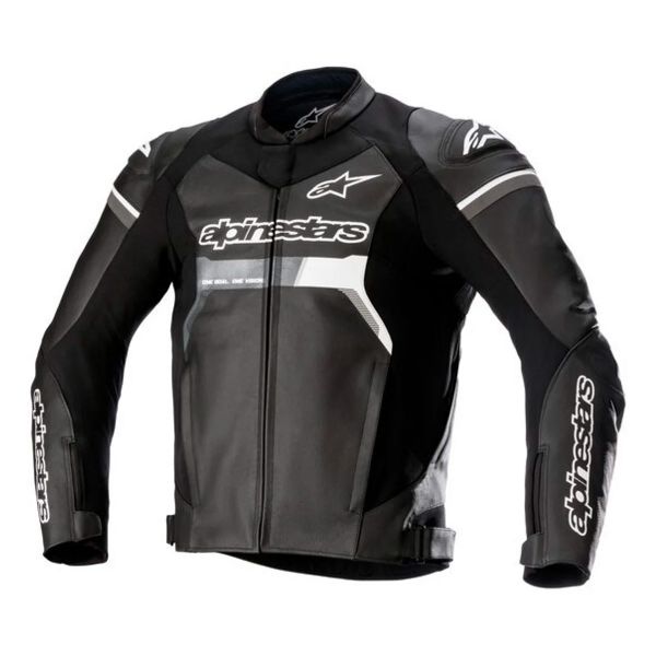 Motorradjacke Alpinestars GP Force Leather Black