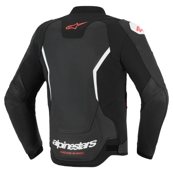 Alpinestars GP Force V2 Leather Airflow Black White