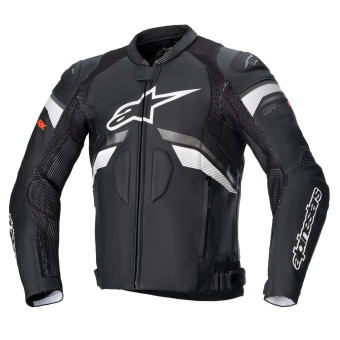 Motorradjacke Alpinestars GP Plus R V3 Rideknit Black White