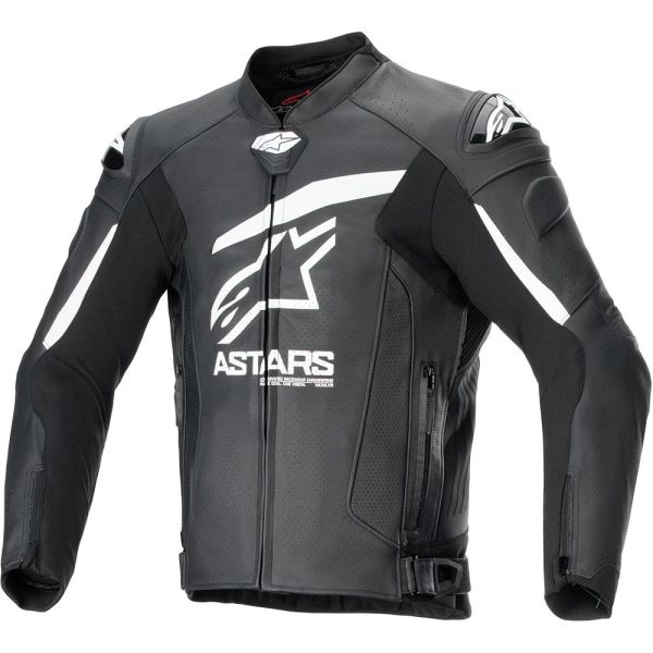 Motorradjacke Alpinestars GP Plus R V4 Airflow Black White Motorradjacke Alpinestars GP Plus R V4 Airflow Black White