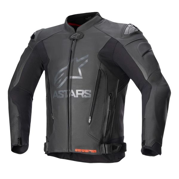 Motorradjacke Alpinestars GP Plus V4 Black Black