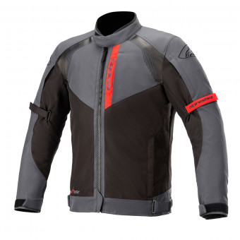 Motorradjacke Alpinestars Headlands Drystar Asphalt Black