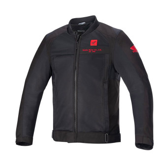 Motorradjacke Alpinestars Honda Luc V2 Air Black Red Motorradjacke Alpinestars Honda Luc V2 Air Black Red