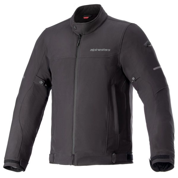 Motorradjacke Alpinestars Husker Waterproof Black Black Motorradjacke Alpinestars Husker Waterproof Black Black