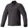 Motorradjacke Alpinestars Husker Waterproof Black Black