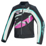 Motorradjacke Alpinestars Idles Black Off White Purple