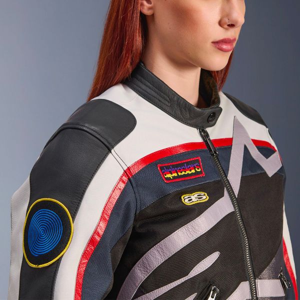 Alpinestars Idles Off White Flame Red Black