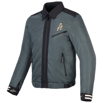 Motorradjacke Alpinestars Ignite Air Urban Gray Black Blue