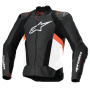 Motorradjacke Alpinestars Missile V3 Airflow Black White Red Fluo