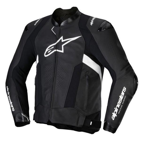 Motorradjacke Alpinestars Missile V3 Black White Motorradjacke Alpinestars Missile V3 Black White