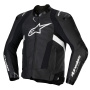 Motorradjacke Alpinestars Missile V3 Black White
